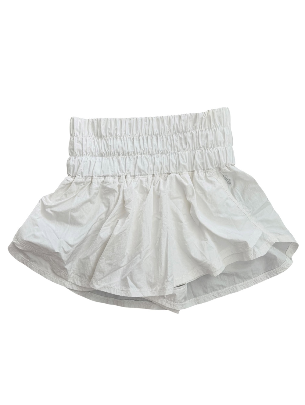 FP Movement White High Waist Skort | Elastic Waistband Size S